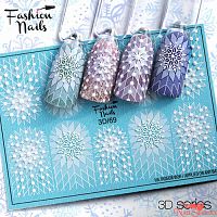 3D Слайдер-дизайн, 3D 69. Fashion Nails. купить в интернет магазине NailService.ru - Москва  +7(499)390-19-29