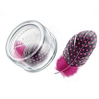 Дизайн для ногтей: перья (ярко-розовый). RuNail. купить в интернет магазине NailService.ru - Москва  +7(499)390-19-29
