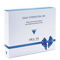 Набор для глубокого увлажнения кожи Daily Hydration 24H, Aravia Professional купить в интернет магазине NailService.ru - Москва, +7(499)390-19-29