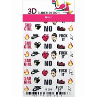 3D Слайдер-дизайн, X2 B285. Milv. купить в интернет магазине NailService.ru - Москва  +7(499)390-19-29