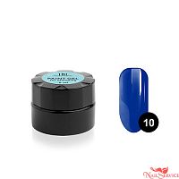 Гель-краска для стемпинга №10, синяя, 6 мл. TNL Professional. купить в интернет магазине NailService.ru - Москва  +7(499)390-19-29